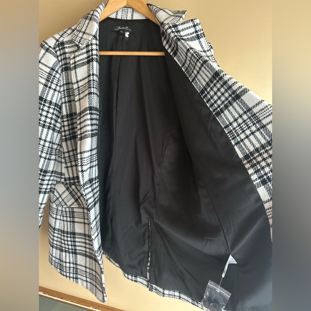 Charlie B. plaid blazer / new - Picture 11 of 15